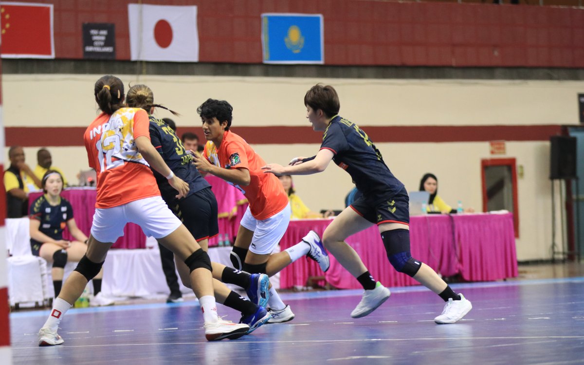 Asian Women’s Handball C'ship: India go down battling against Japan, finish third in in Group Stage