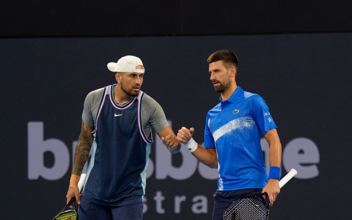 ATP Tour: Djokovic/Kyrgios light up Brisbane with stunning doubles win