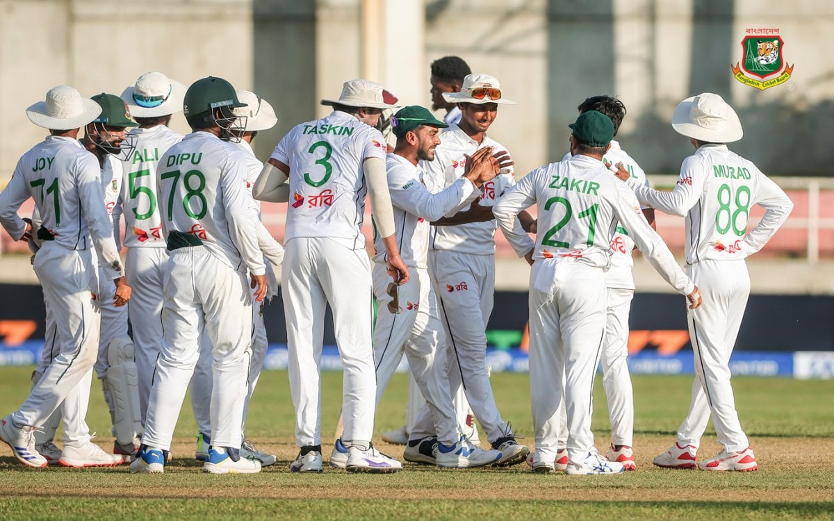 Bangladesh Tie Series With Historic West Indies Test Victory