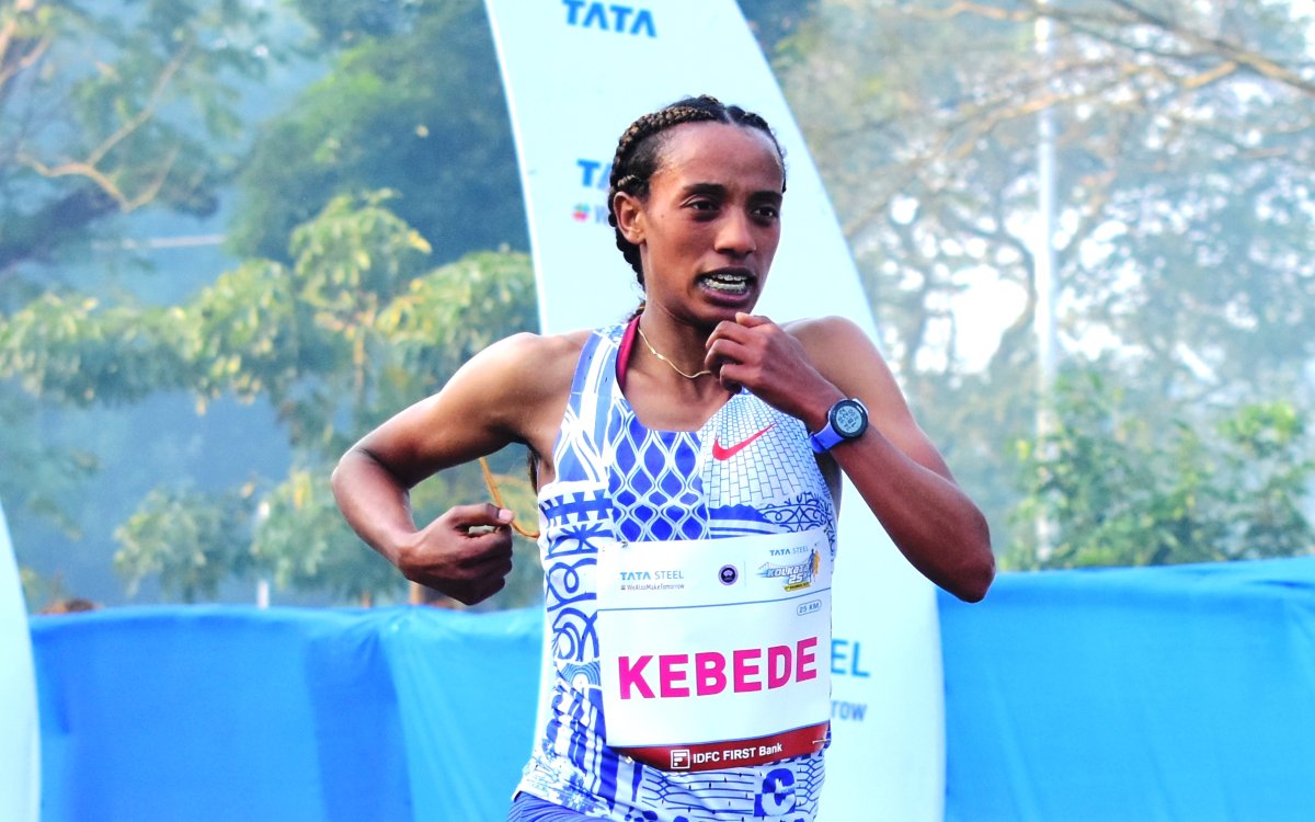 Ebenyo and Kebede return to defend titles at World 25K Kolkata