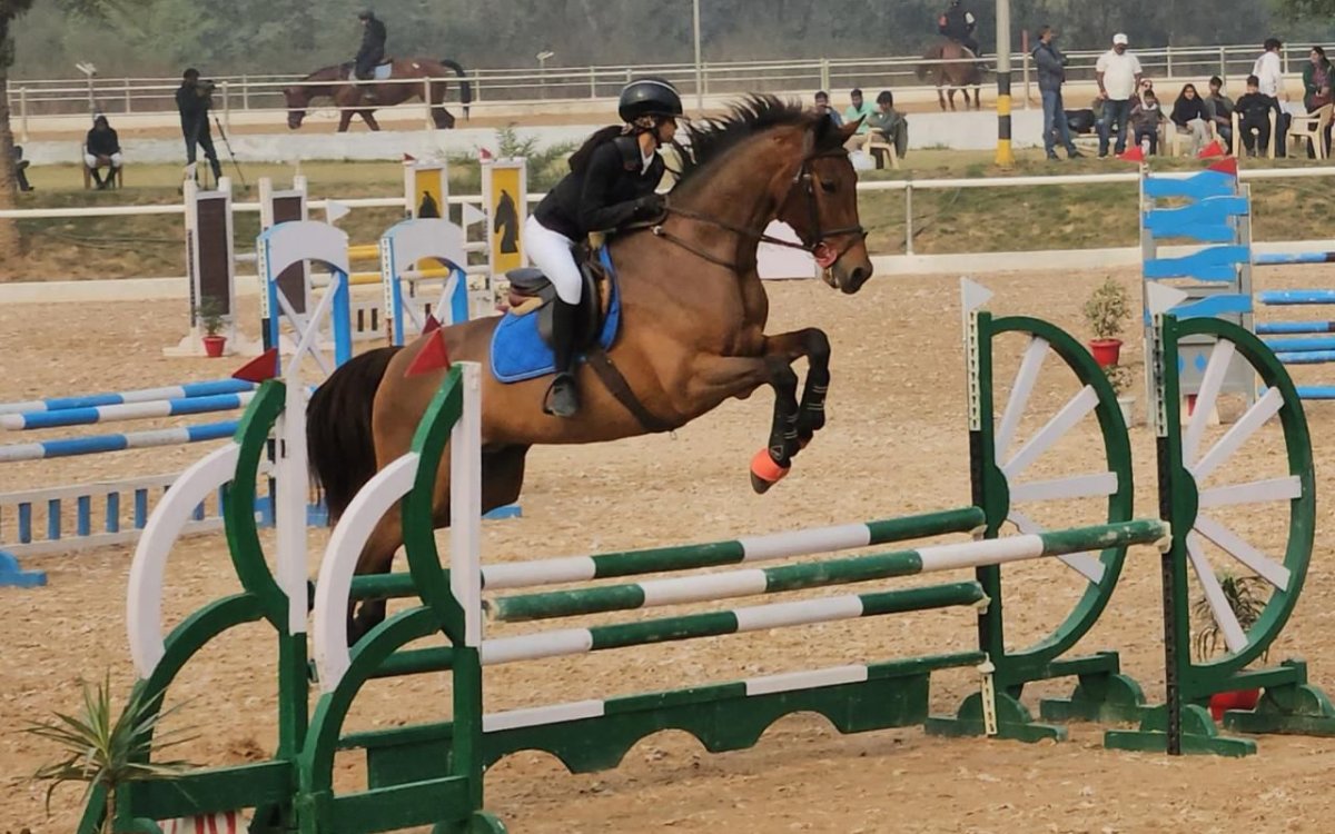 Equestrian: Inaara, Freya, Hussain Win Gold In Team Events At National Championships