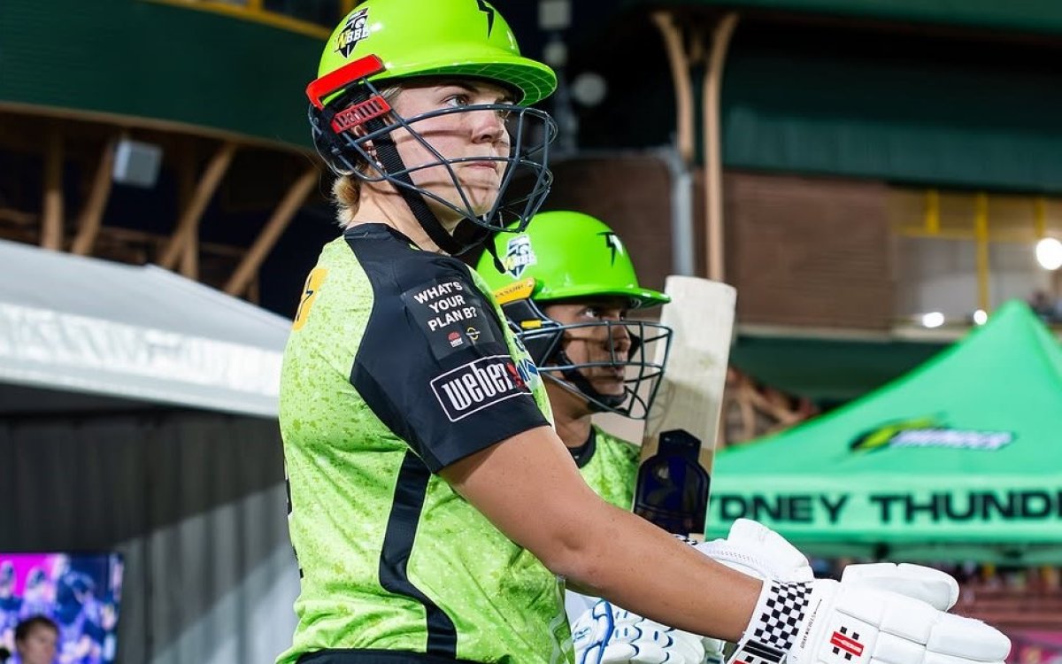 Georgia Voll has shown in the WBBL that nothing sort of fazes her: Mel Jones