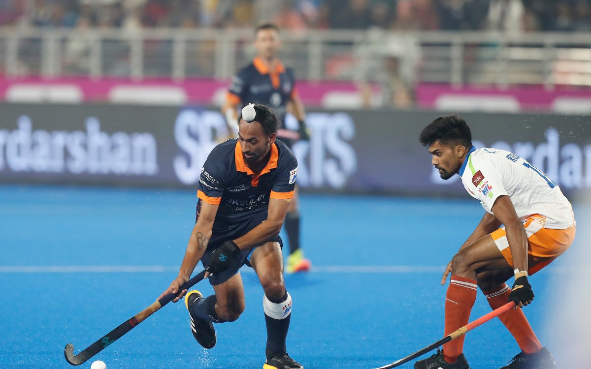 HIL 2024-25: UP Rudras Secure Comeback Victory Over  Kalinga Lancers