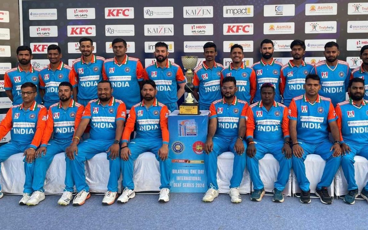 India Name Squad For Men s Deaf T20I Tri-series, ODIs