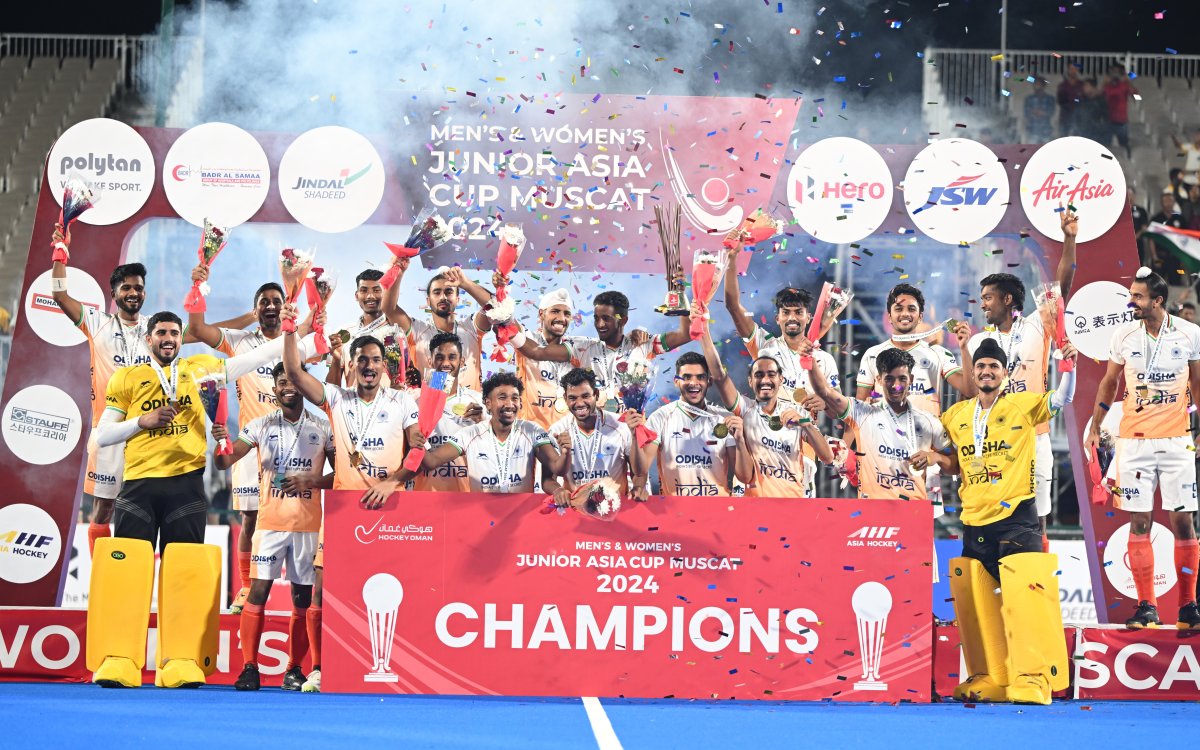 India thrash Pakistan 5-3 to retain title in Men's Junior Asia Cup