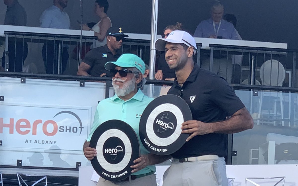 Indian-origin Star Aaron Rai Wins Hero Shot Ahead Of Woods-hosted World Challenge