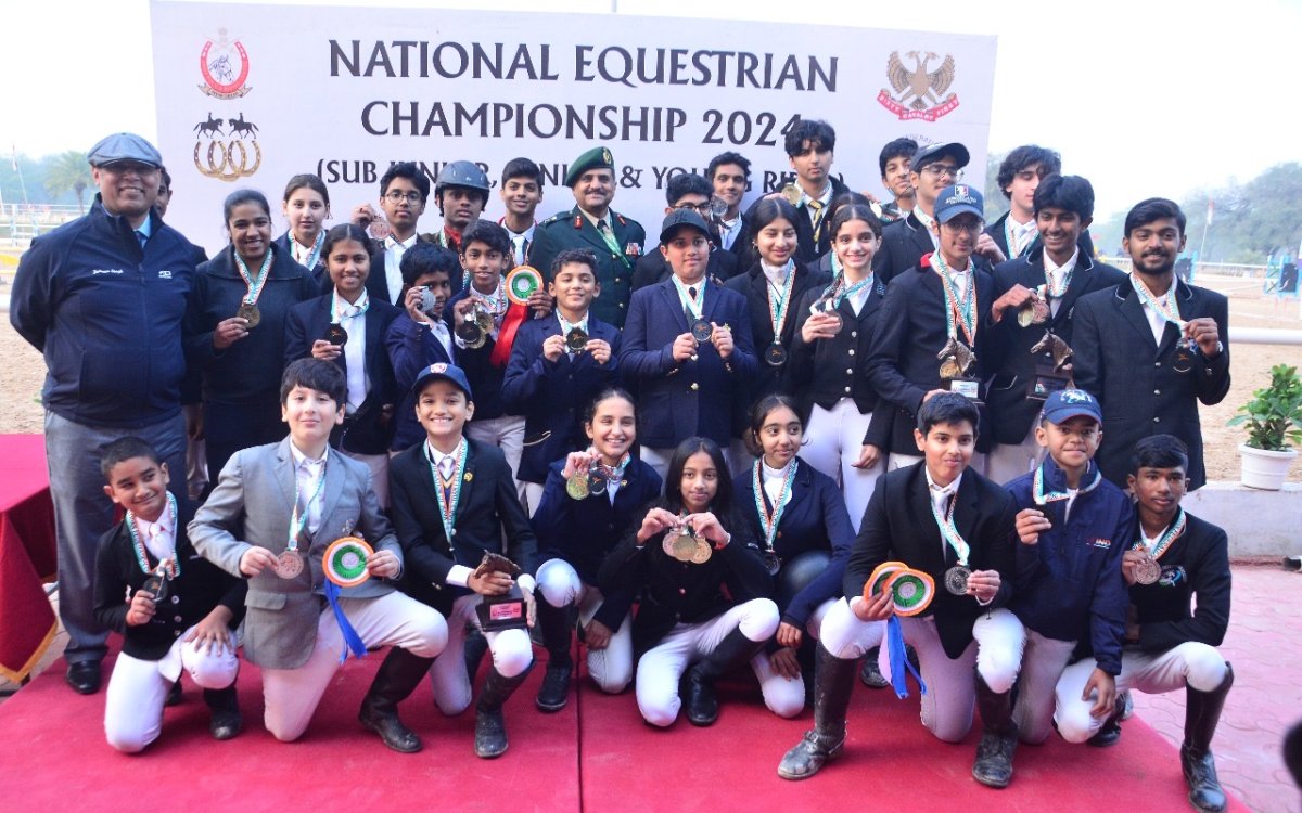 Jr National Equestrian: Bhoowan, Arshad bag gold as event concludes with record turnout