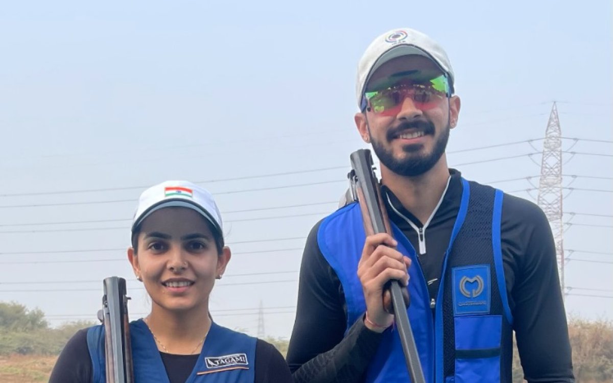 National Shooting C'ships: Paris Olympics pair of Maheshwari/Anantjeet win Skeet mixed team title