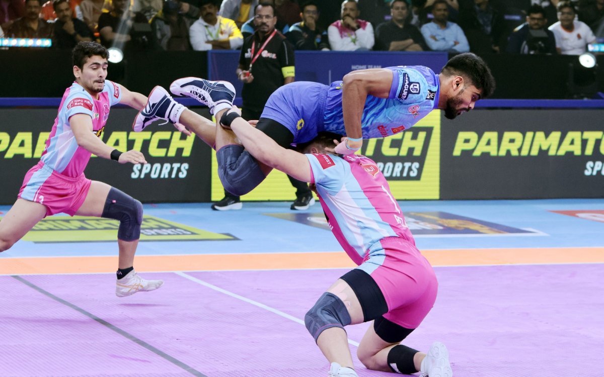 PKL 11: Jaipur Pink Panthers qualify for Playoffs after close win over Bengal Warriorz