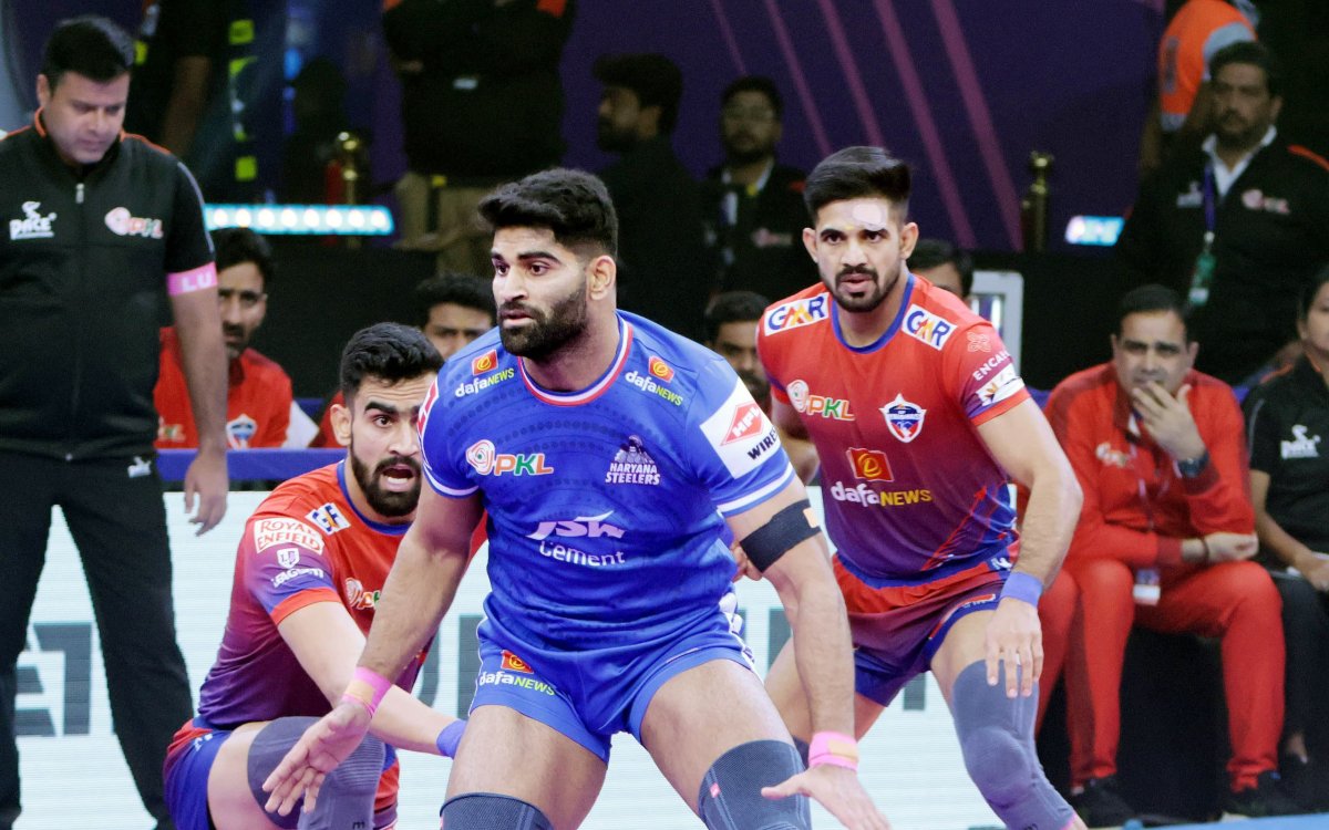 PKL 11: UP Yoddhas Brush Aside Table-toppers Haryana Steelers, Take One Step Into Top-six Spot