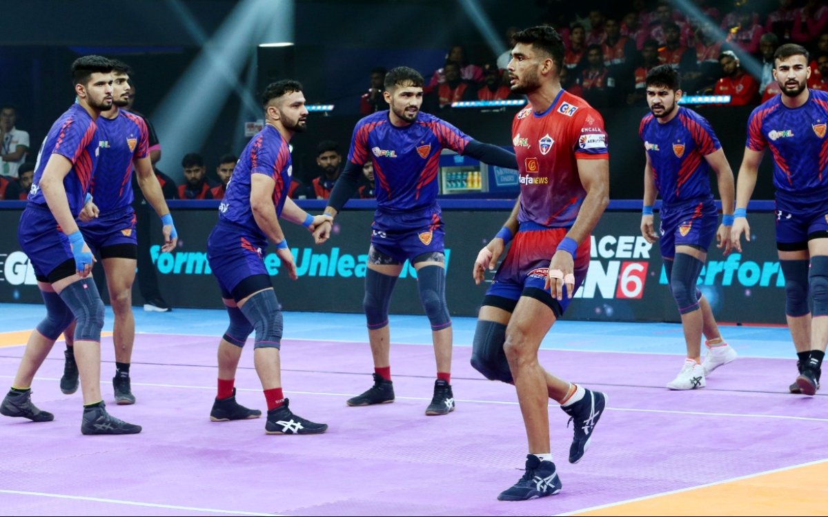 PKL: Dabang Delhi KC, UP Yoddhas put on a fantastic performance in thrilling tie