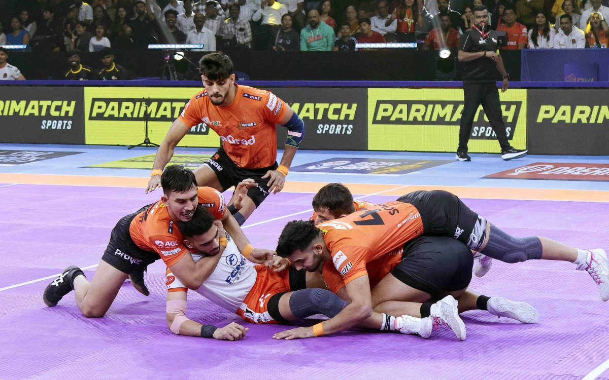 PKL Season 11: Chauhan’s Stellar Show Leads U Mumba To Easy Win Over Puneri Paltan