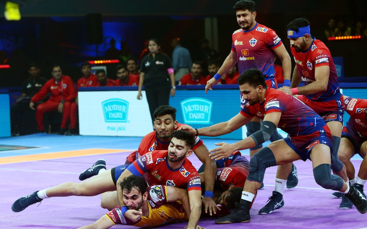 PKL Season 11: Gagan Gowda stands tall as UP Yoddhas come from behind to beat Telugu Titans