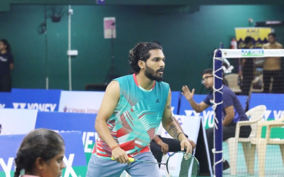 Sr National Badminton: M. Raghu upsets top seed Sathish Kumar to reach men’s singles final