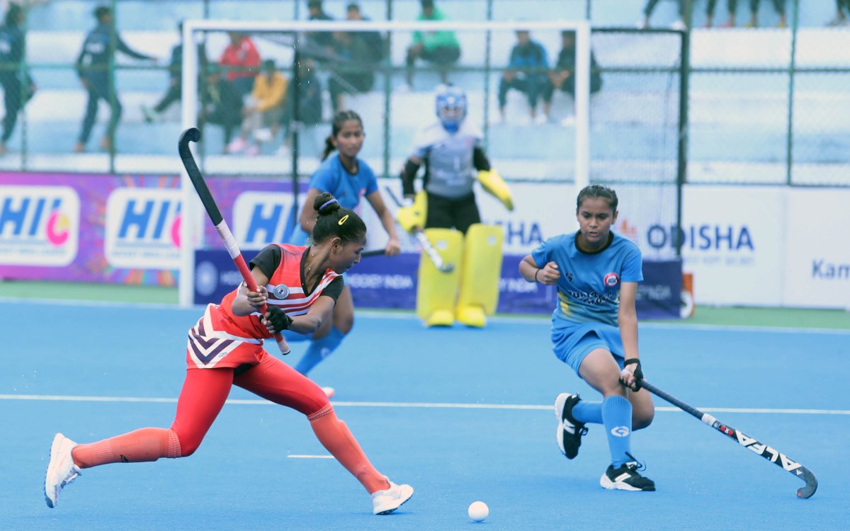 Sub-jr Women s National Hockey:  Mizoram, Jharkhand, M.P. And Odisha Reach Semis