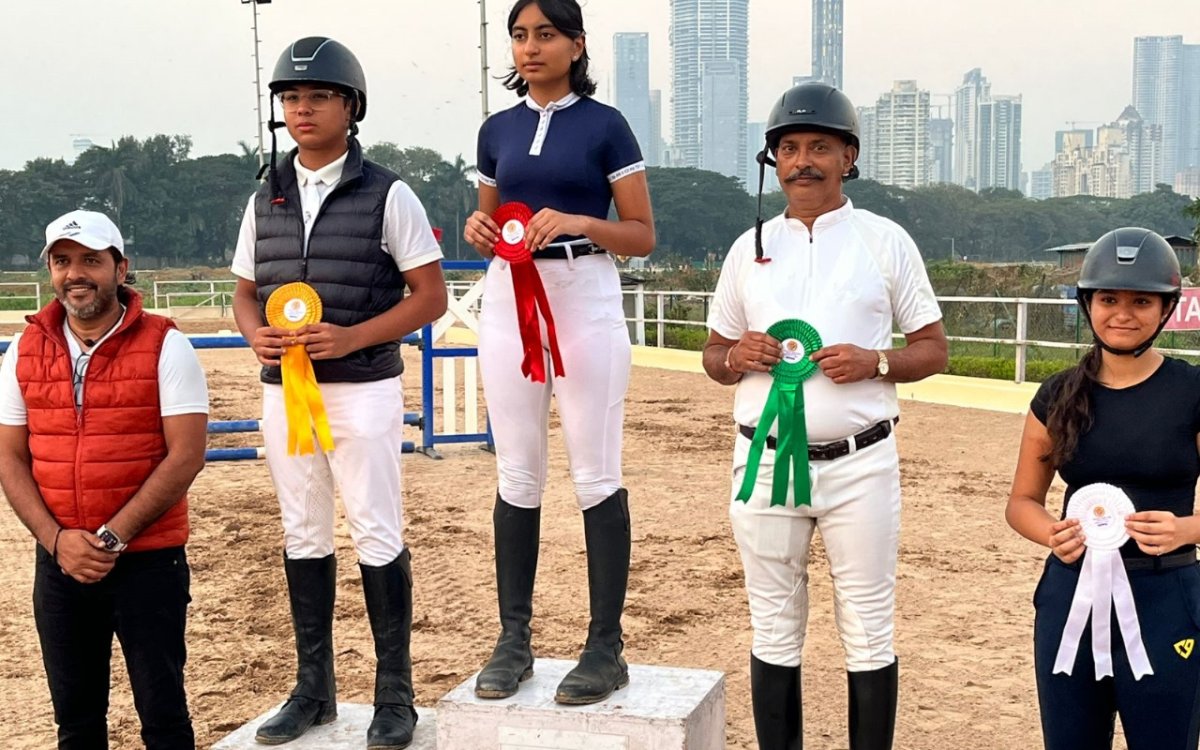 Thakkar, Sabharwal win gold medals in ARC's show jumping event