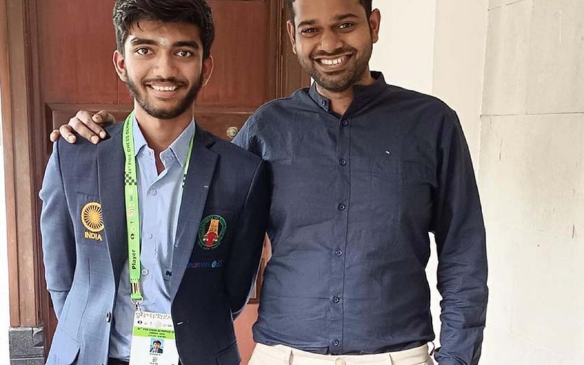 Vishnu Prasanna, the coach who helped World Champion Gukesh develop his playing style