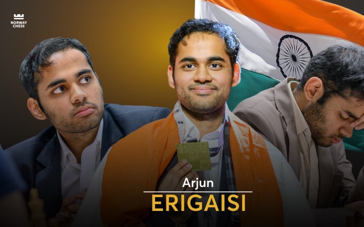 World No. 4 Arjun Erigaisi set to compete at Norway Chess 2025