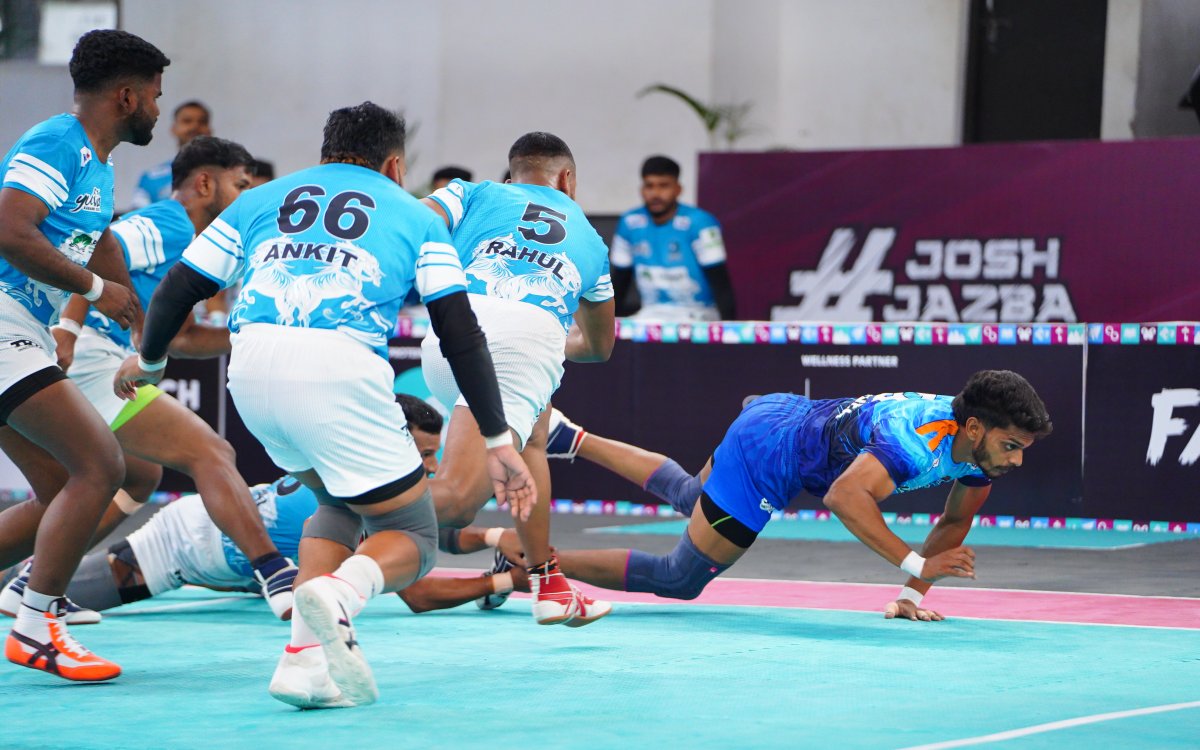 Yuva Kabaddi Series: Division 2 matches deliver high scoring encounters on Day 2