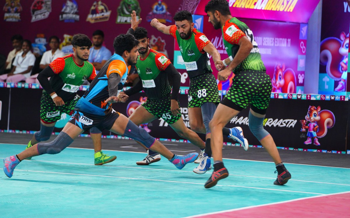 Yuva Kabaddi Series: Intense Day 4 ends with back-to-back nail-biters that ended in tie