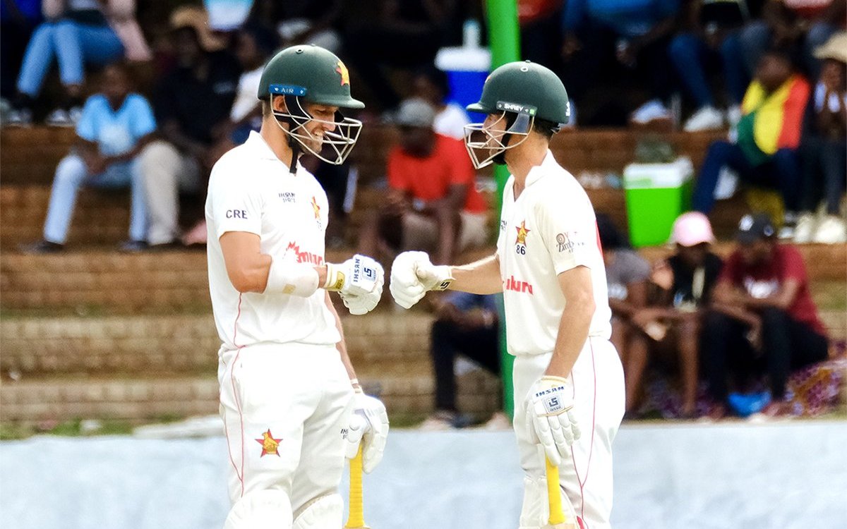 Zim Vs Afg: Records Tumble As High-scoring First Test Ends In Stalemate