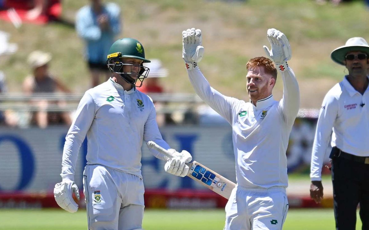 2nd Test: Rickelton, Verreynne power South Africa to a big lead over Pakistan