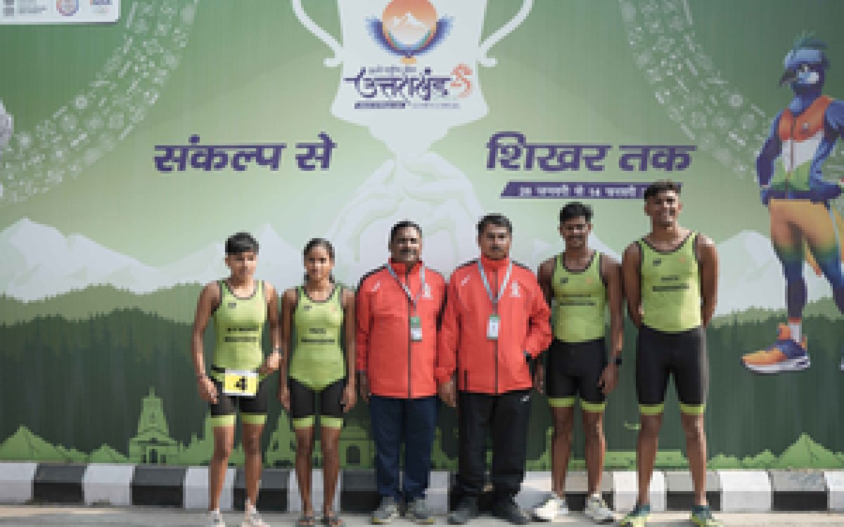 38th National Games: Maharashtra’s endurance champions excel with 6 medals in Triathlon