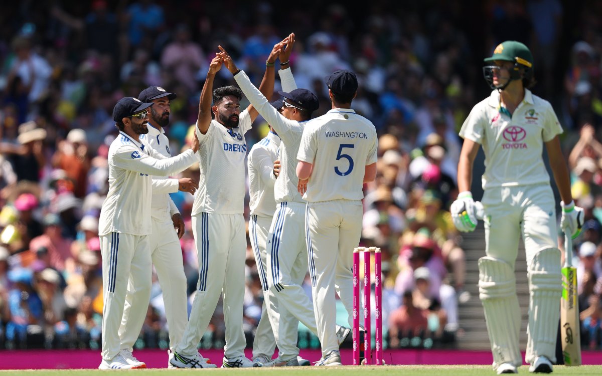 5th Test: Pacers Star As India Take Four-run Lead After Bowling Out Australia For 181