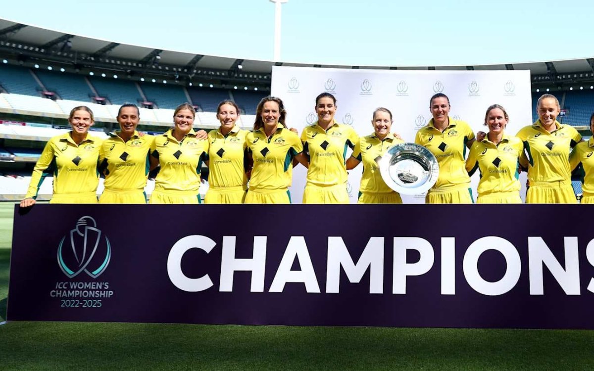 Alyssa Healy leads Australia to third consecutive ICC Women's Championship title