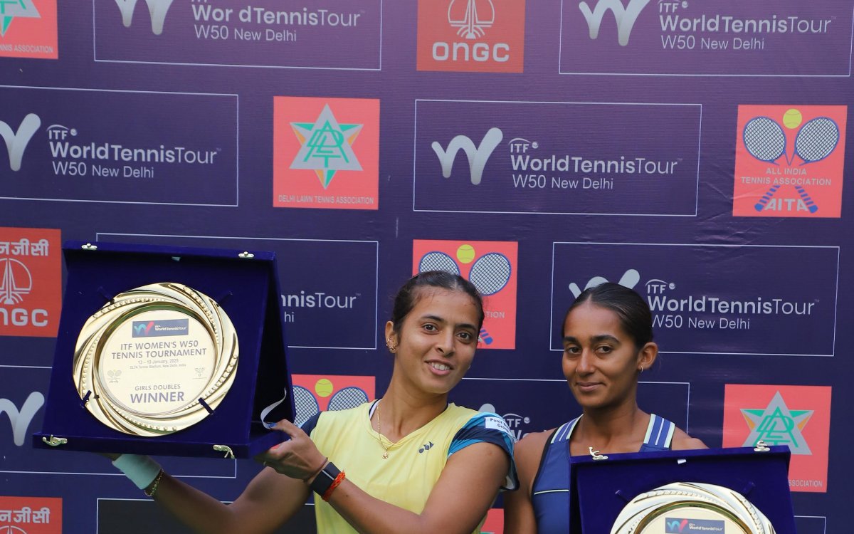 Ankita-Naiktha clinch ITF W50 Doubles Title