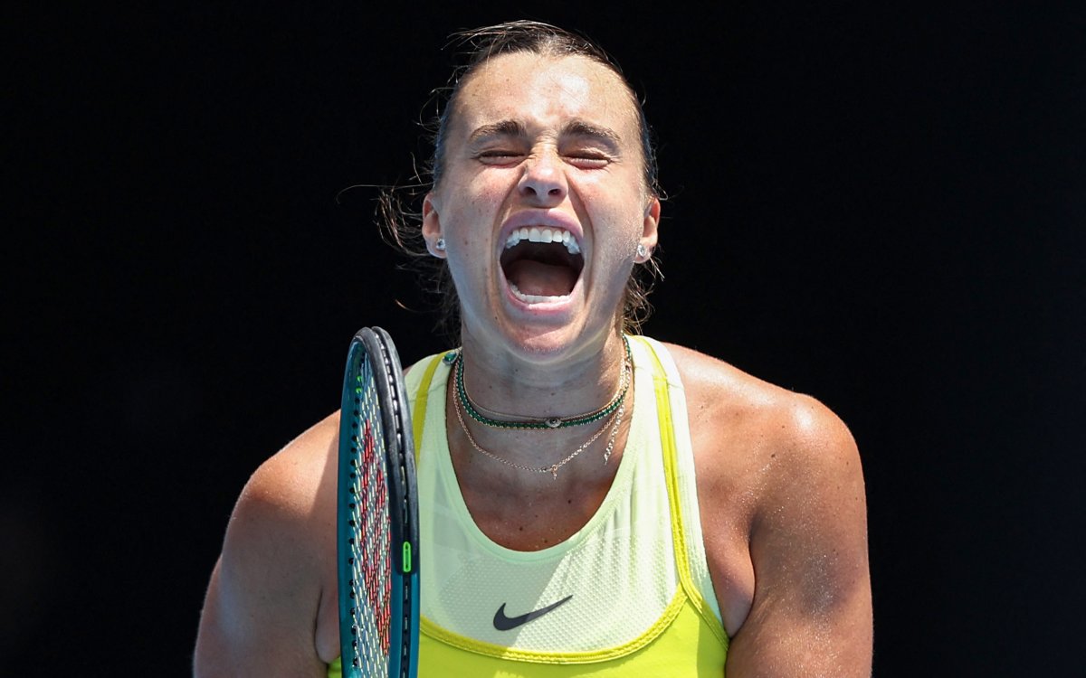 Aus Open: Sabalenka fends off Tauson challenge to reach round of 16