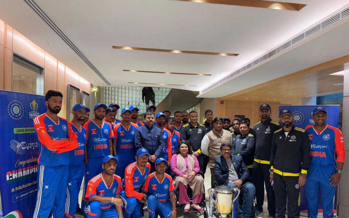 DCCI felicitates Team India after victory in PD Champions Trophy 2025