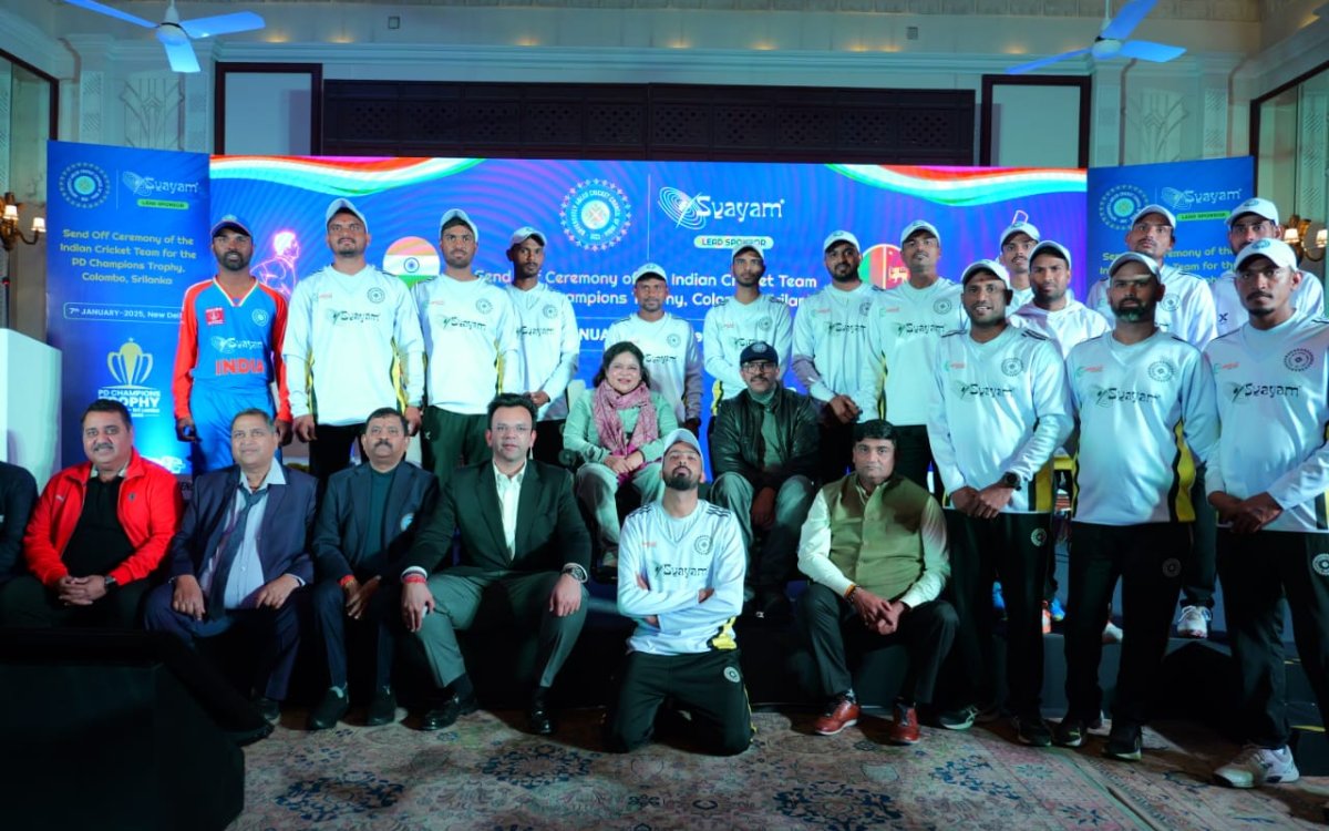 DDCI holds send-off ceremony for Physically Disabled cricket team for Champions Trophy 2025