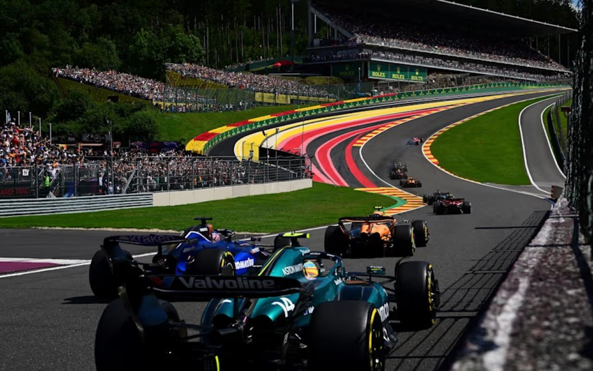 Formula 1 announces multi-year extension with iconic Belgian Grand Prix