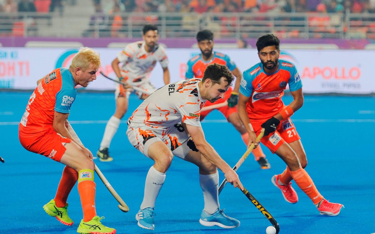 HIL 2024-25: Delhi SG Pipers Go Down Against Bengal Tigers