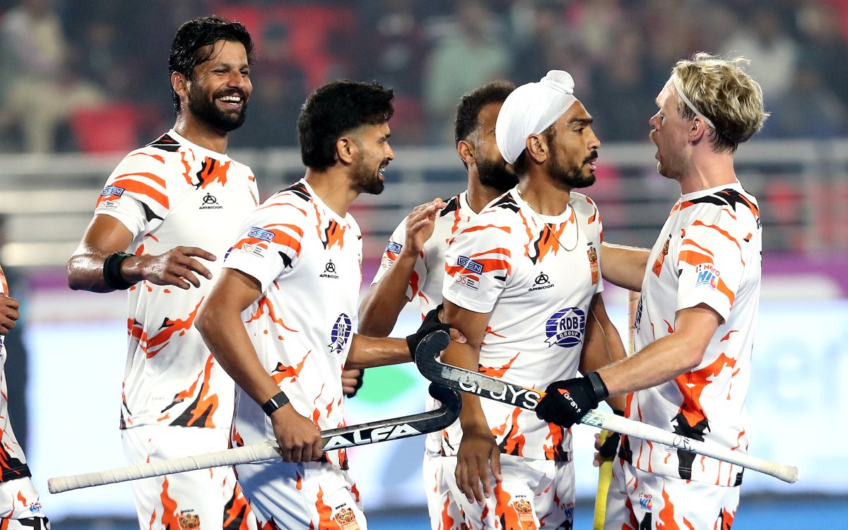 HIL 2024-25: First quarter blitz helps Bengal Tigers maul UP Rudras 5-3