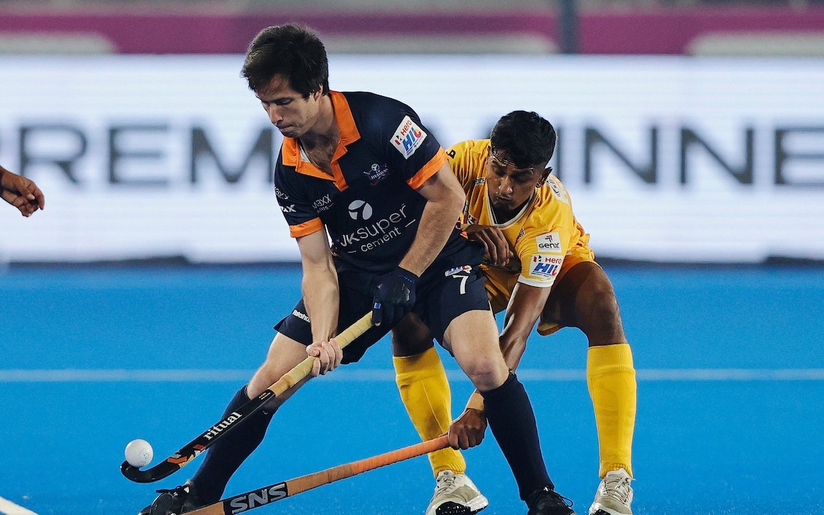 HIL 2024-25: Tamil Nadu Dragons Register 2-0 Win Against UP Rudras