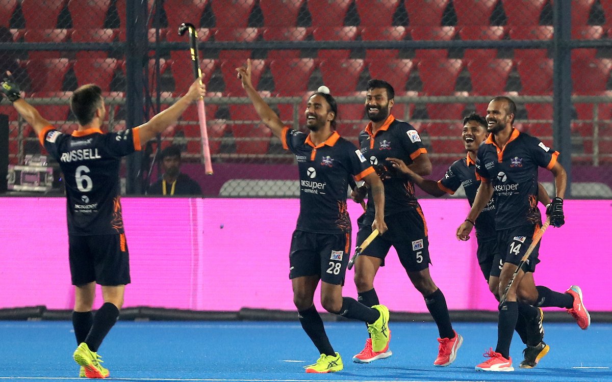 HIL 2024-25: UP Rudras Defeat Soorma Hockey Club 3-0; Lead With Six Points