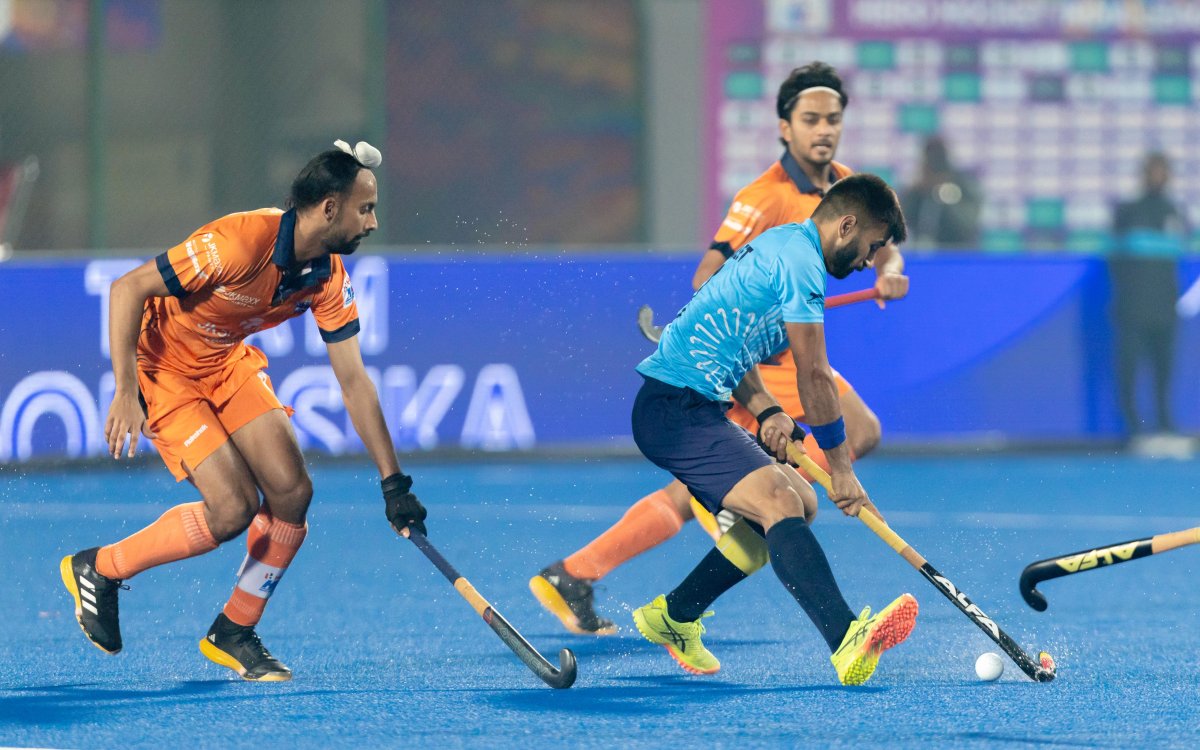 HIL 2024-25: UP Rudras Edge Past Team Gonasika With 1-0 Victory