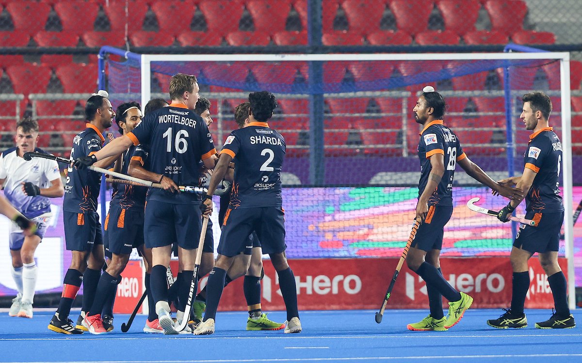 HIL 2024-25: UP Rudras Secure 2-0 Win Over Team Gonasika, Claim Top Spot