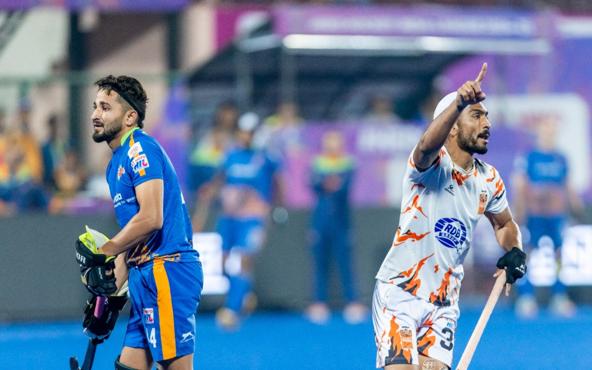 HIL: Jugraj Singh’s brace steers Bengal Tigers to 5-3 win against Lancers