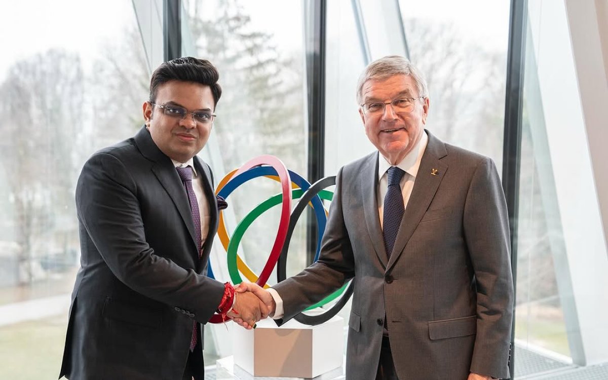 ICC Chair meets IOC President to discuss key LA 2028 initiatives for cricket (Ld)