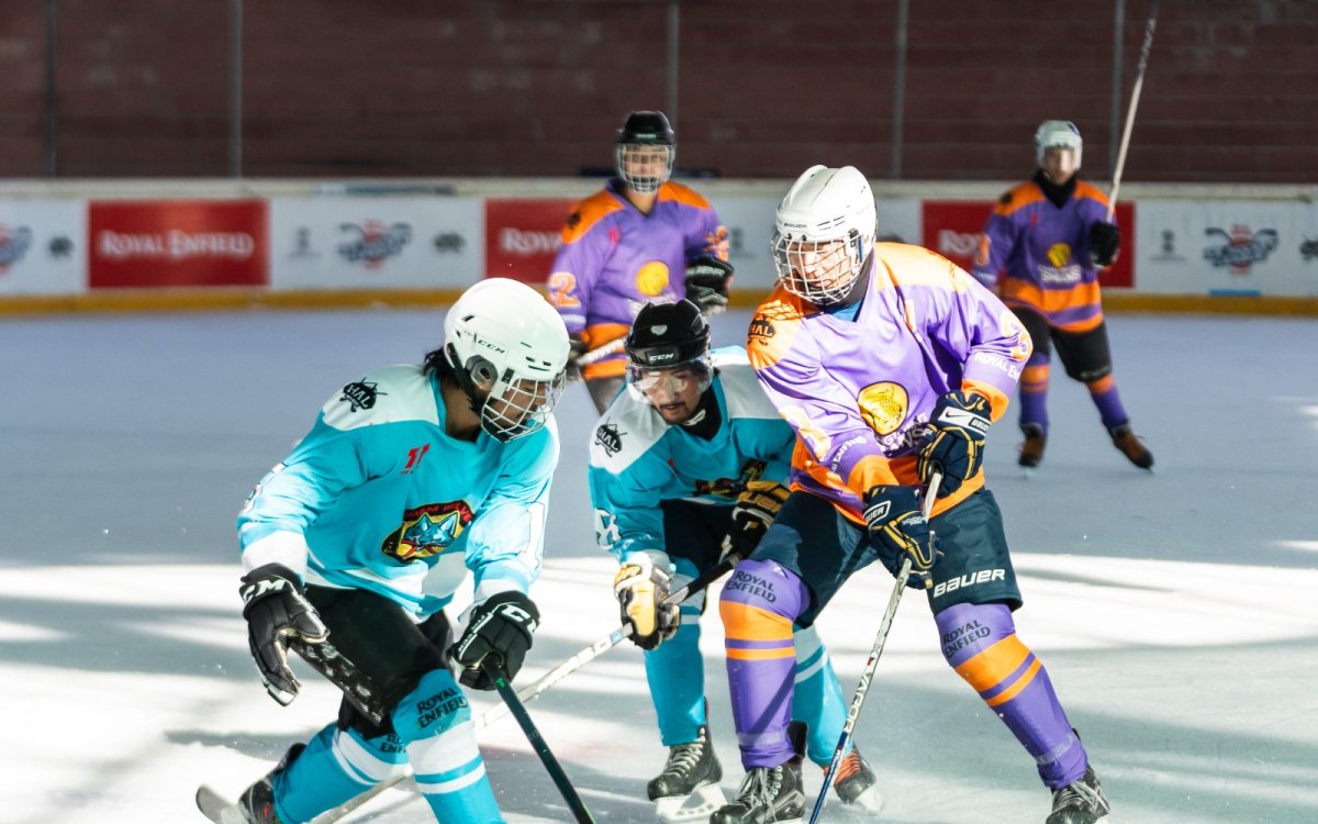 Ice Hockey League: Defending champions Maryul Spamo storm into women’s final with dominant victory