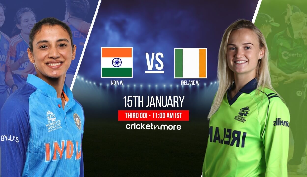 IN-W vs IR-W Dream11 Prediction 3rd ODI, Ireland Women tour of India 2025