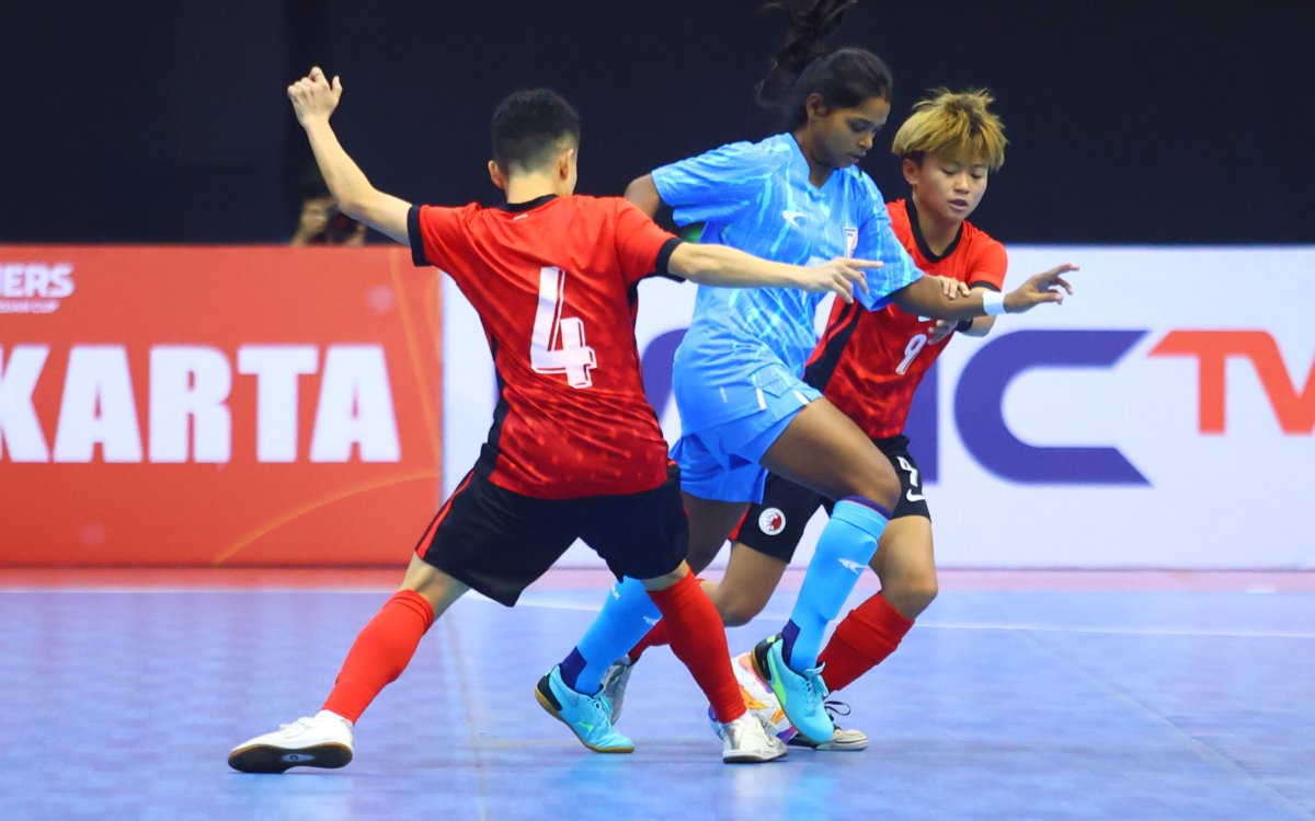 India go down to Hong Kong 0-5 in women’s futsal international debut