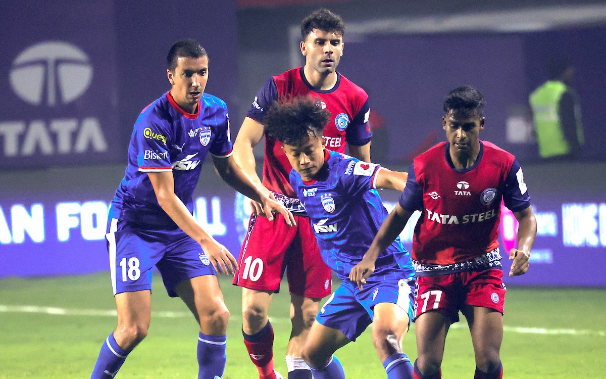 ISL 2024-25: Jamshedpur Come Back Late To Beat Bengaluru 2-1 For 4th Successive Home Win