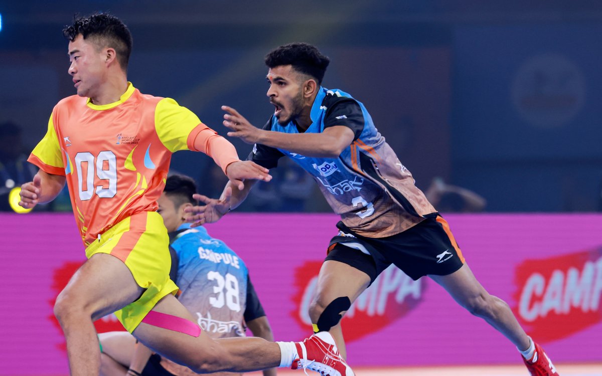 Kho Kho World Cup: India Men Dominate Bhutan To Secure QF Spot; Women Thrash Malaysia