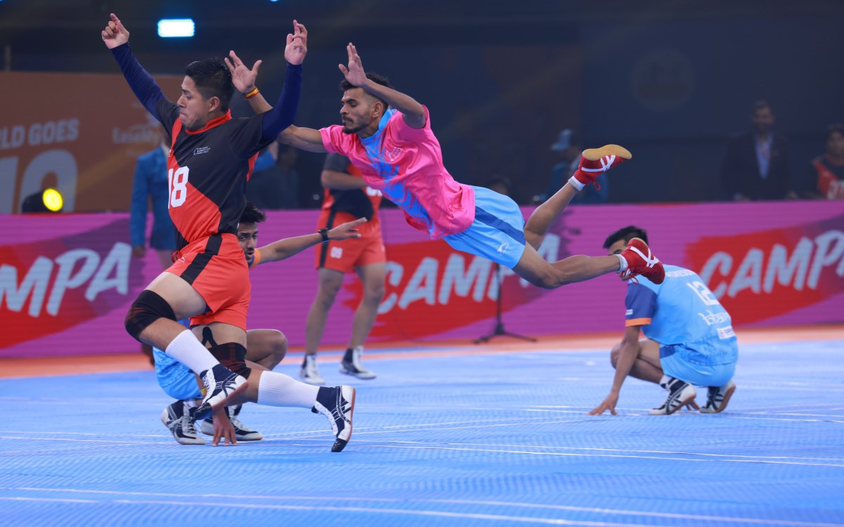 Kho Kho World Cup: Indian men power past Peru; women dominate Iran to book QF spot (Ld)