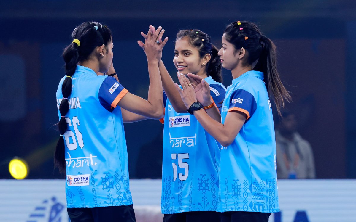 Kho Kho World Cup: Indian women outclass Malaysia in 80-point win, to meet Bangladesh in QF