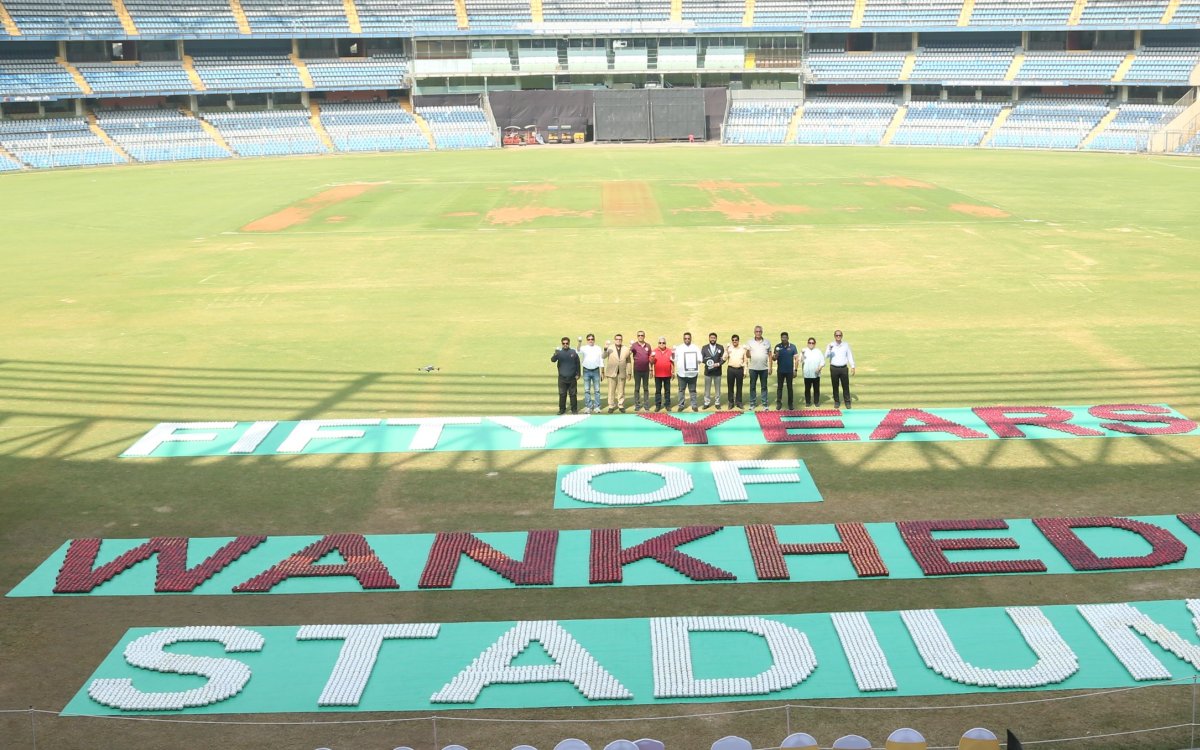 MCA achieves Guinness World Record for Largest Cricket Ball Sentence at Wankhede